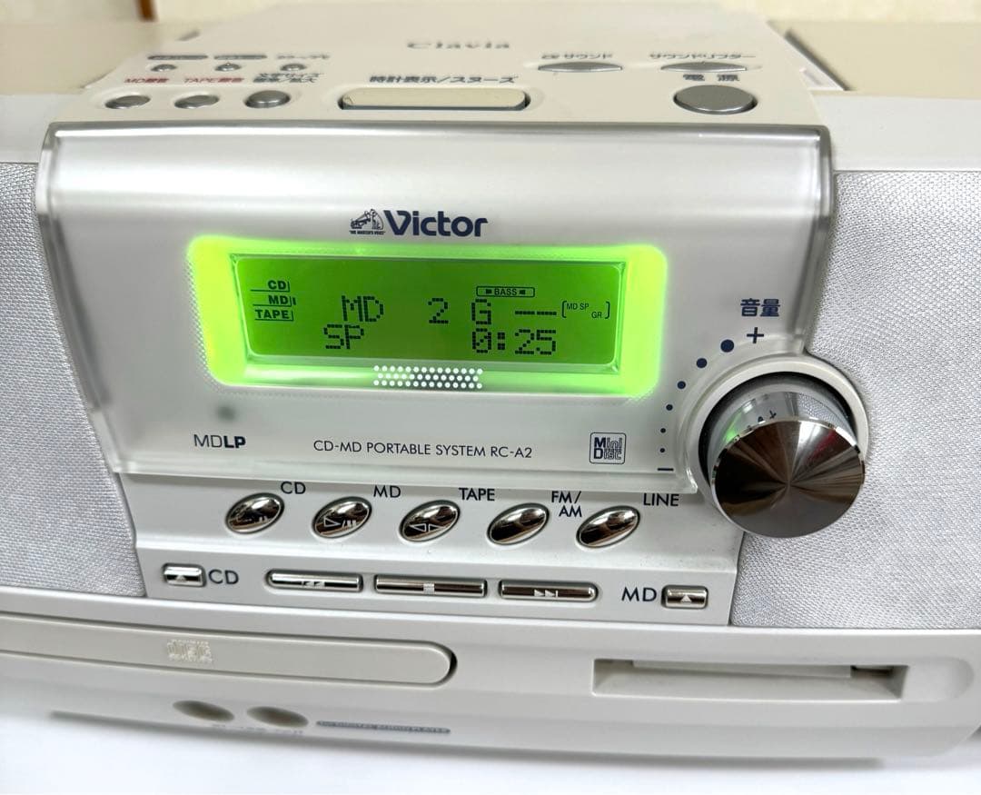 Victor CD-MD -カセット ポータブルシステム RC-A2 - メルカリ