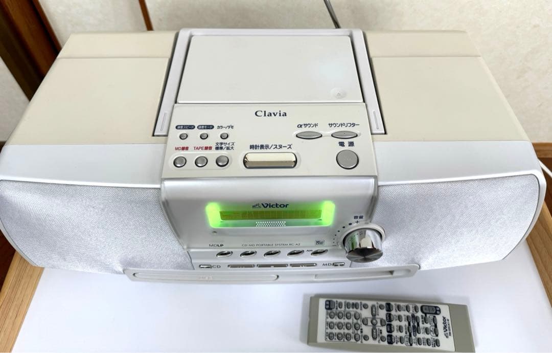 Victor CD-MD -カセット ポータブルシステム RC-A2 - メルカリ