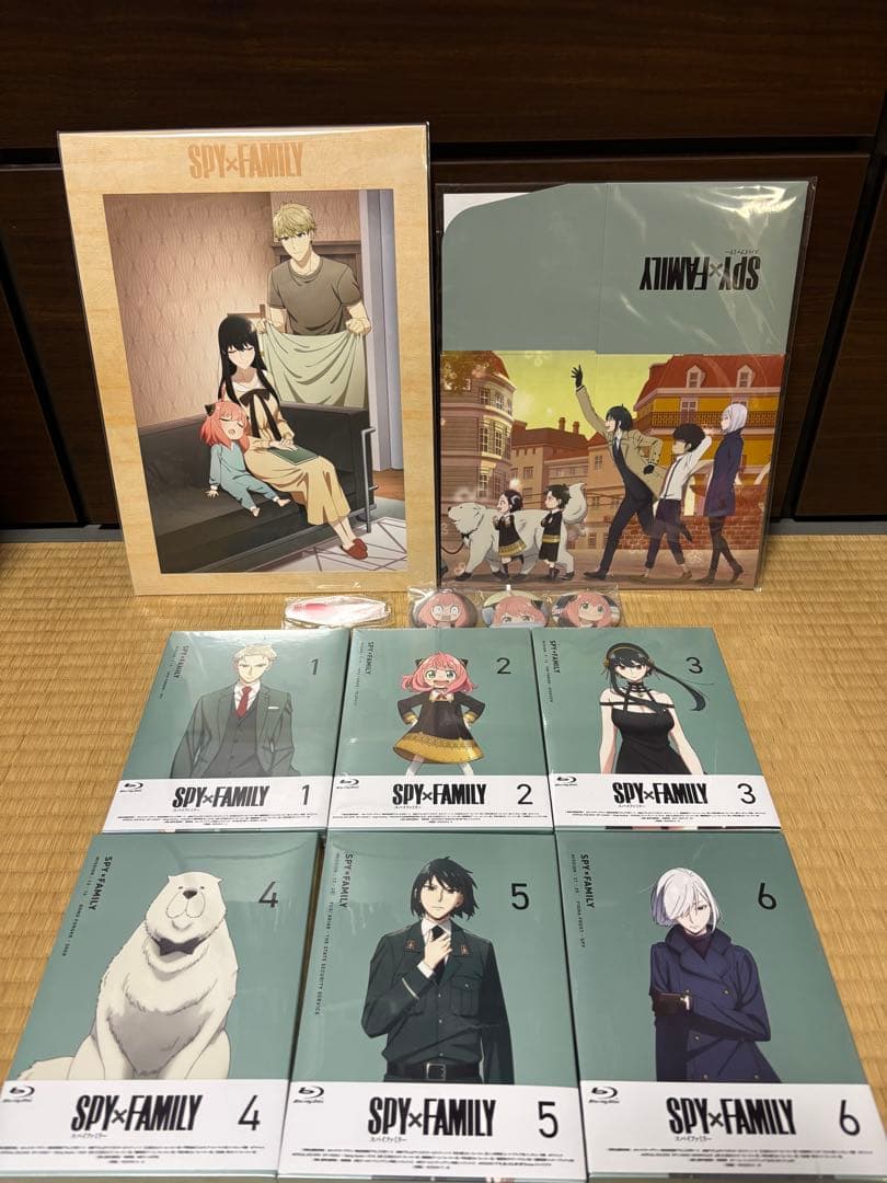 SPY × FAMILY 第1期 Blu-ray 6巻セット BOX付き 未開封 - メルカリ