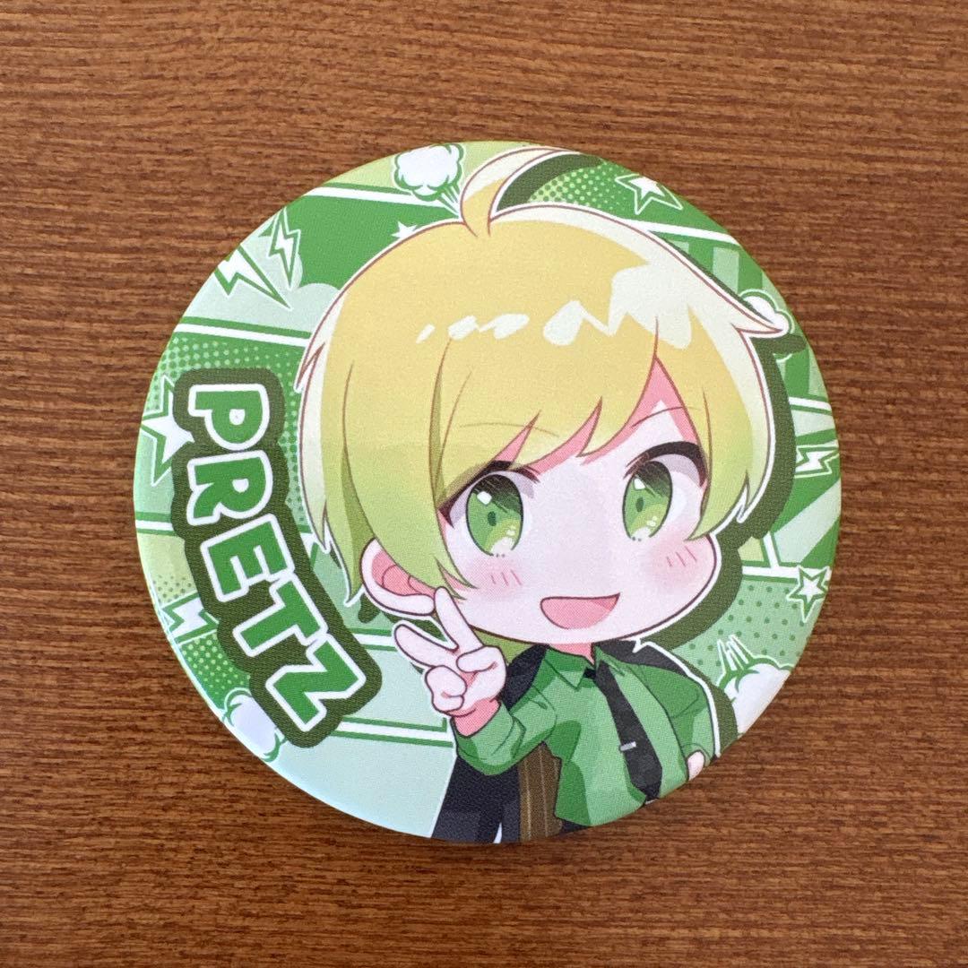 AMPTAK×COLORS ぷりっつ 缶バッジ 3点セット - メルカリ
