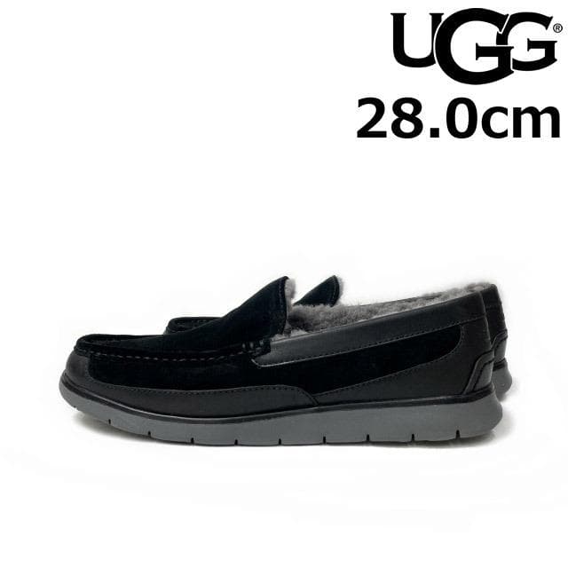 【即購入不可】UGG アグ US購入 モカシン(28.0cm)黒 201030