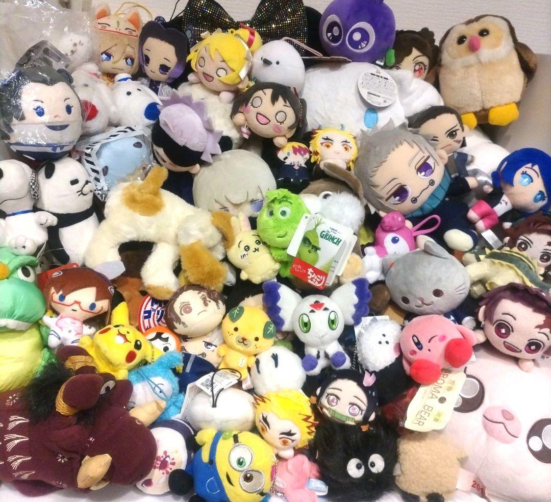 アニメ キャラクター アニマル その他 ぬいぐるみ 大量 まとめ 約80個 ⑯ ぬいぐるみ 大量 まとめ売り キャラクター アニメ マスコット｜Yahoo