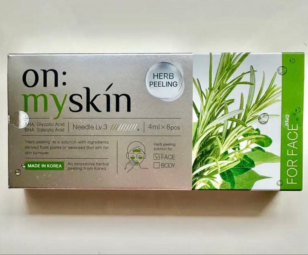 on: myskin ハーブピーリング 4ml × 8本 - メルカリ