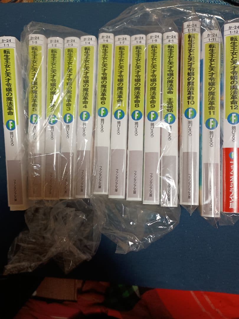 ラノベ13冊転生王女と天才令嬢の魔法革命1〜12 ラノベ13冊転生王女と天才令嬢の魔法革命1〜12 - メルカリ