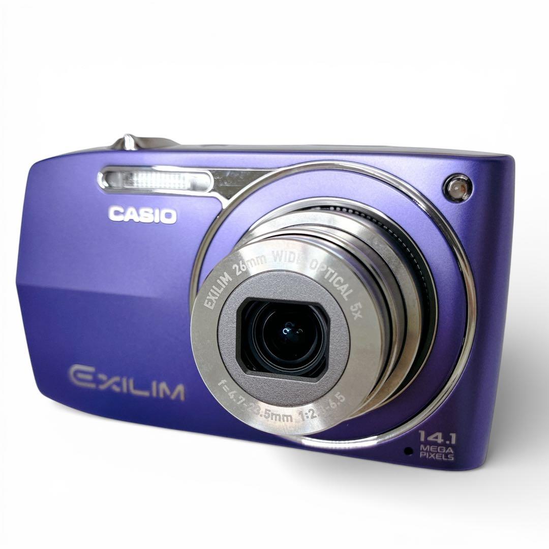 美品 CASIO EXILIM EX-Z200 動作確認済 付属品完備 パープル - メルカリ