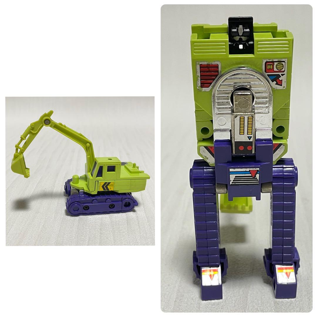 トランスフォーマー ビルドロン デバスター 【当時物】 - メルカリ