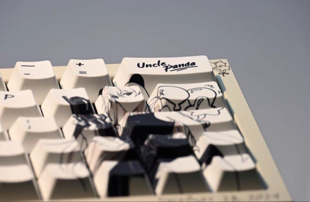 新品未開封】Uncle Panda × hunk キーキャップ