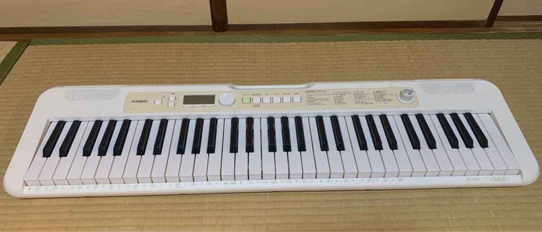 CASIO　光ナビゲーションキーボード　LK−325　マイク　楽譜　譜面立て LK-325 | CASIO