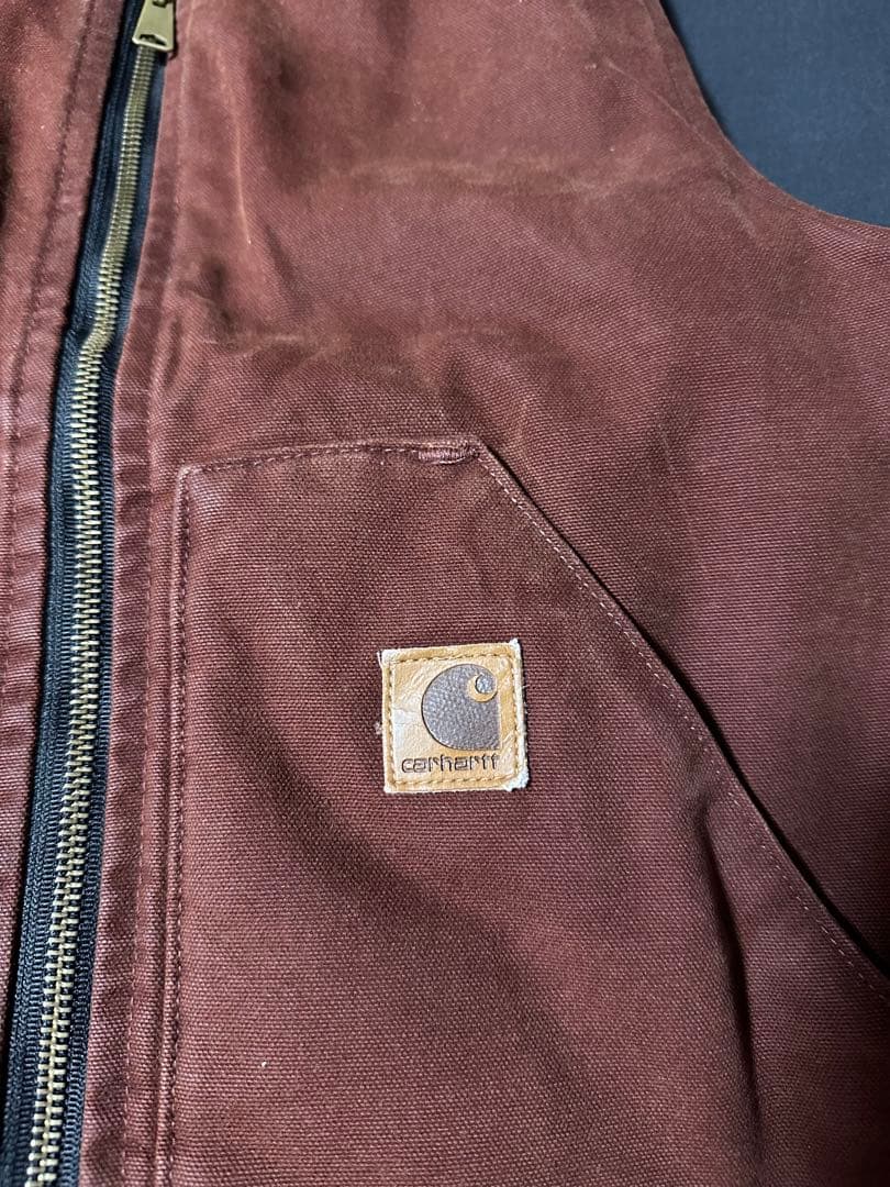 Vintage Carhartt ダックベスト V02 CLY サイズ:S - メルカリ