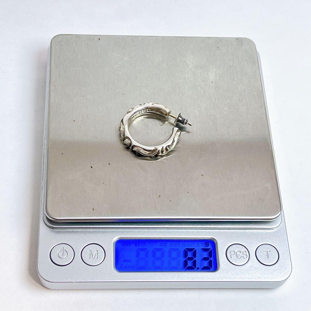 クロムハーツ スクロール ワイド フープ ピアス 1994 925 - メルカリ