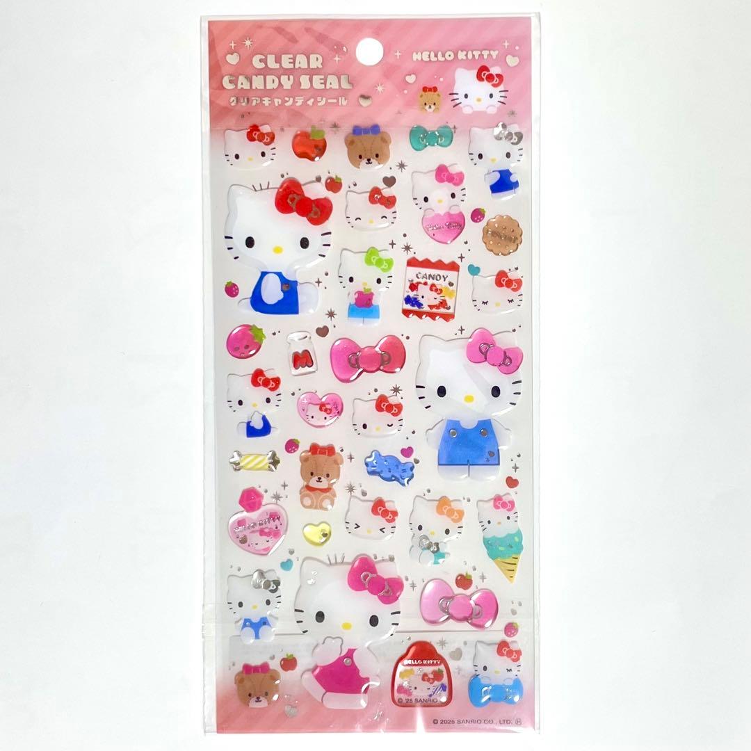 サンリオ ハローキティ キティ クリアキャンディシール 平成レトロ