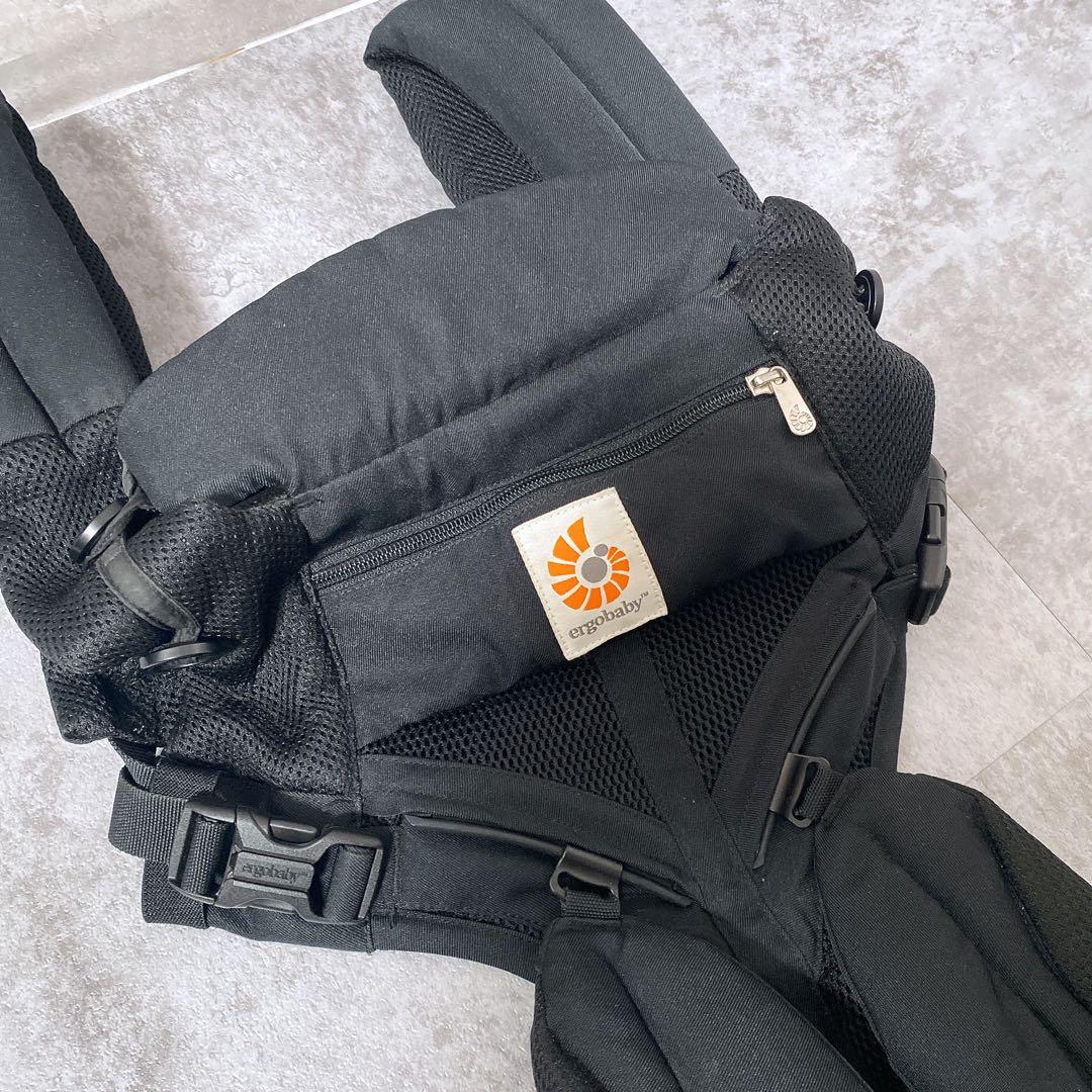 エルゴ ergo オムニ360 クールエア ブラック 黒 抱っこ紐 - メルカリ