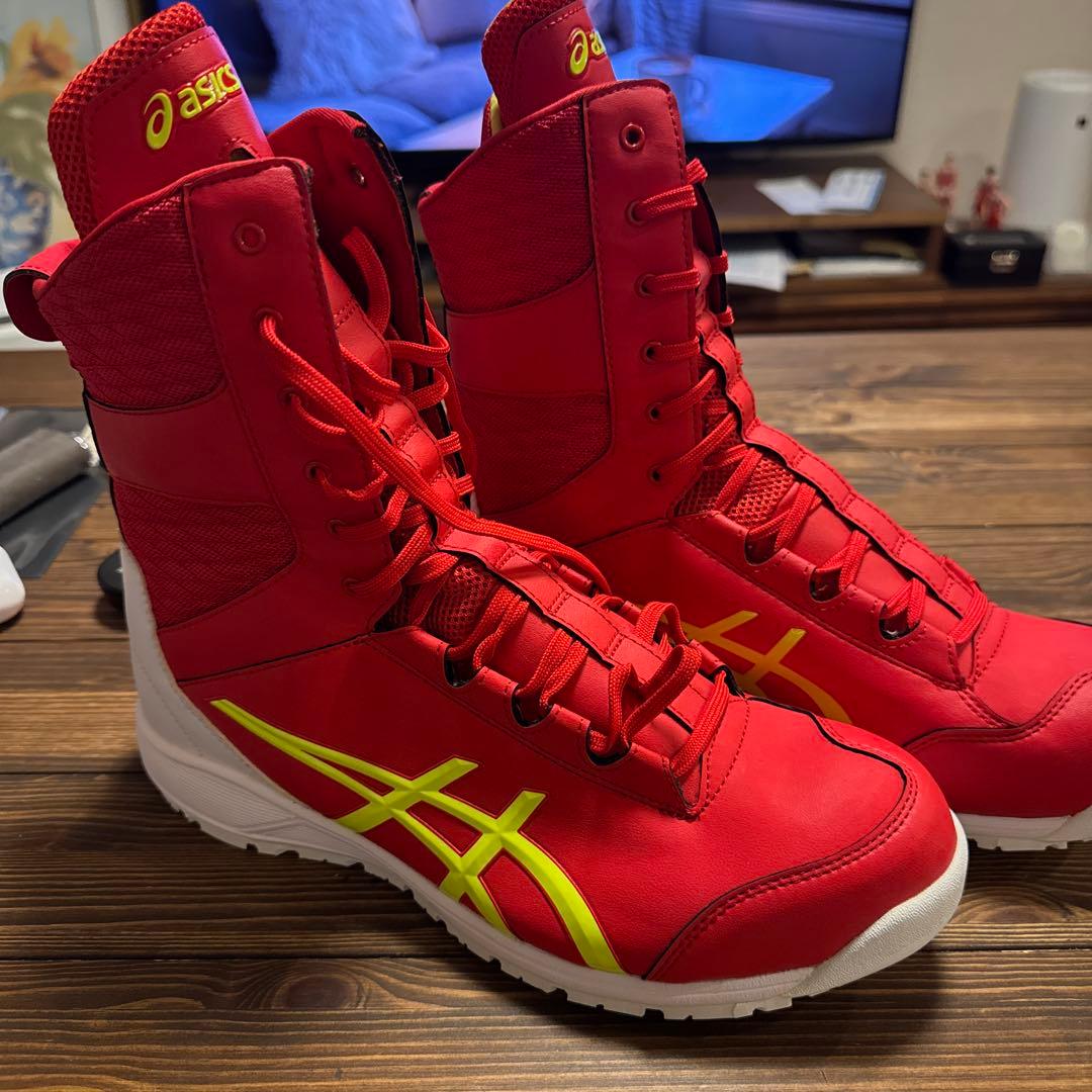 アシックス 赤 ハイカット安全靴 楽天市場】安全靴 アシックス ASICS ハイカット 女性用 作業靴 3E相当
