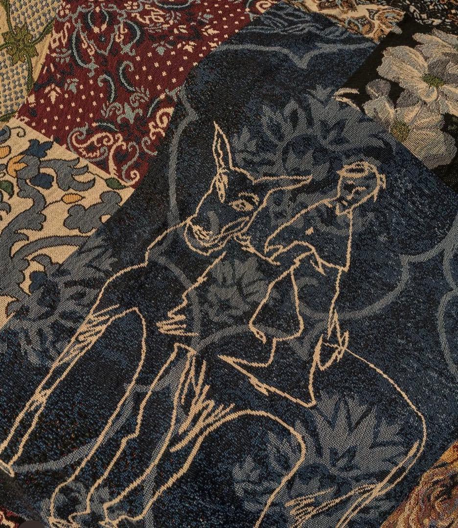 kaito fukui ラグ　ブランケット　NY リバーシブル kaito fukui ラグ ブランケット NY リバーシブル - メルカリ