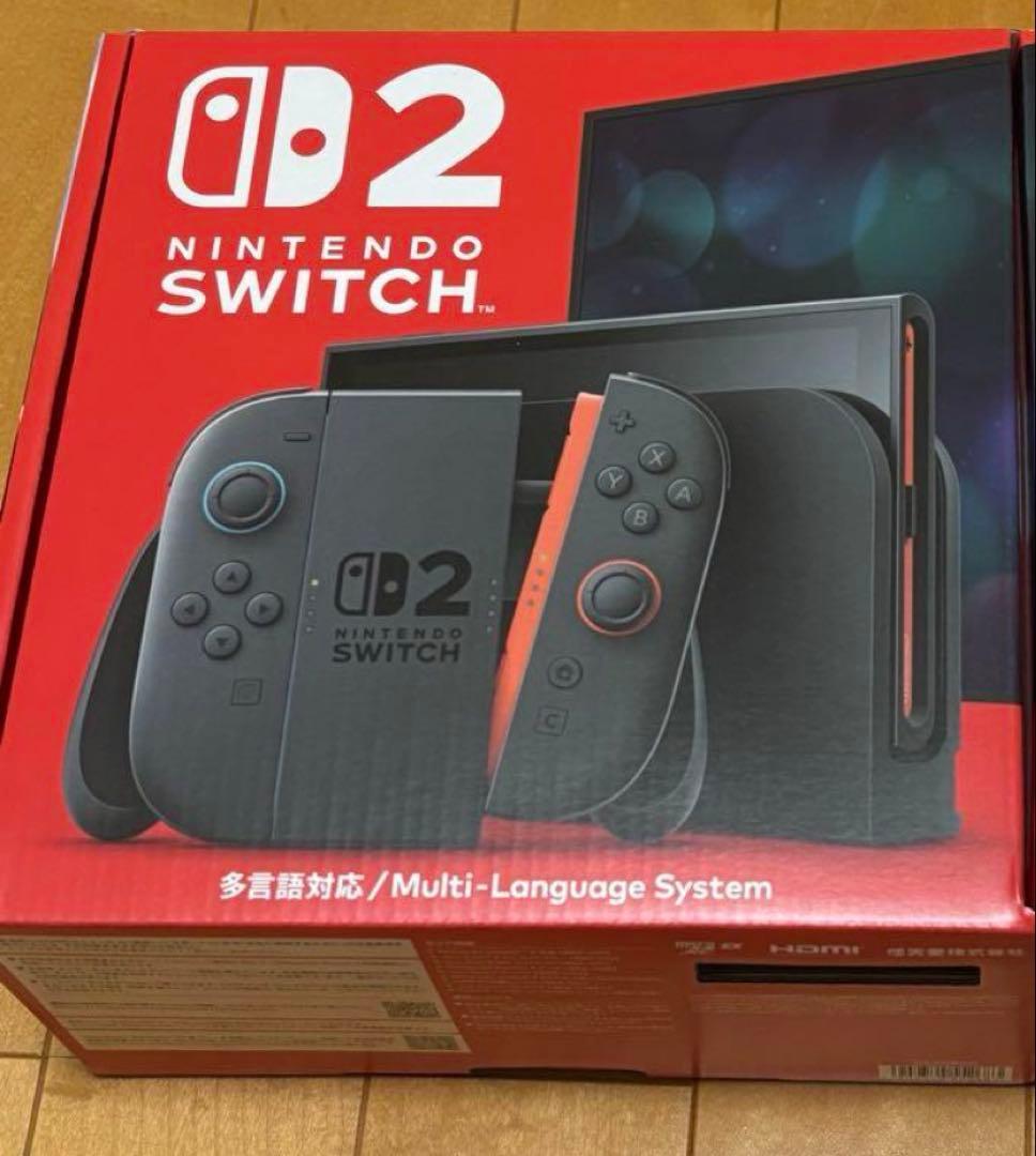 Nintendo Switch 2 （多言語版） Nintendo Switch 2（ニンテンドースイッチ2）」を速攻で開封してみた