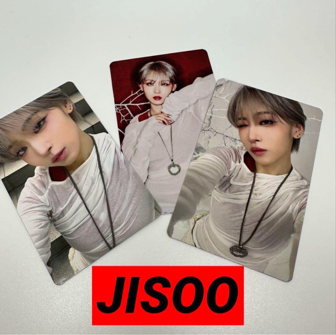 HANA花ROSEトレカ3枚セットJISOOジス匿名配送スリーブ入り - メルカリ