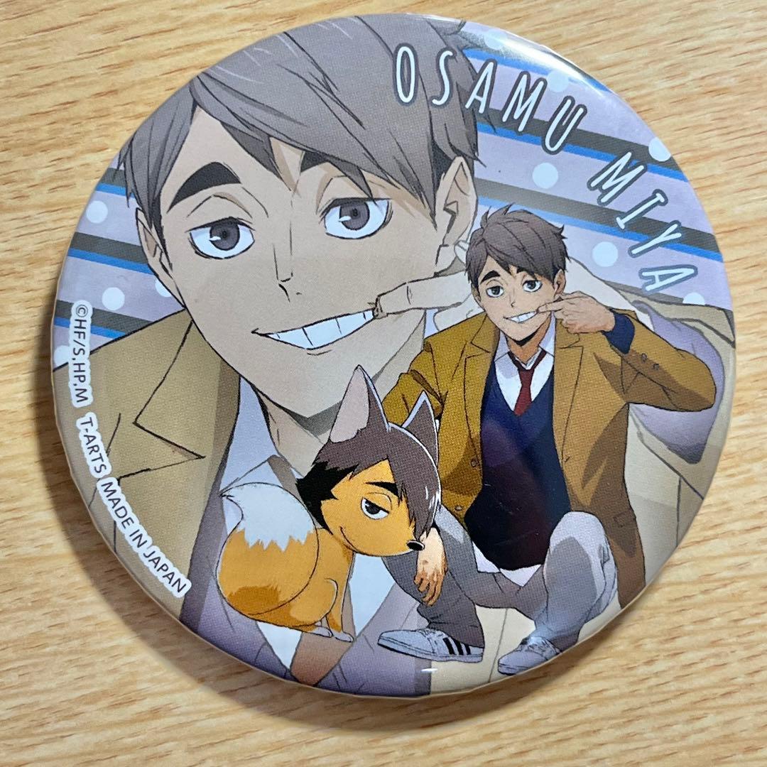 レア品】 ハイキュー 宮治 缶バッジ Playing マスコット - メルカリ