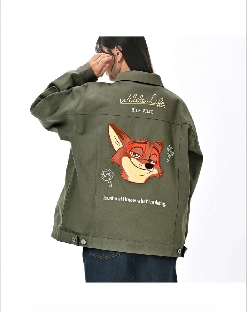 ディズニー(Disney)ニックワイルド ブルゾンZOOTOPIA(ズートピア