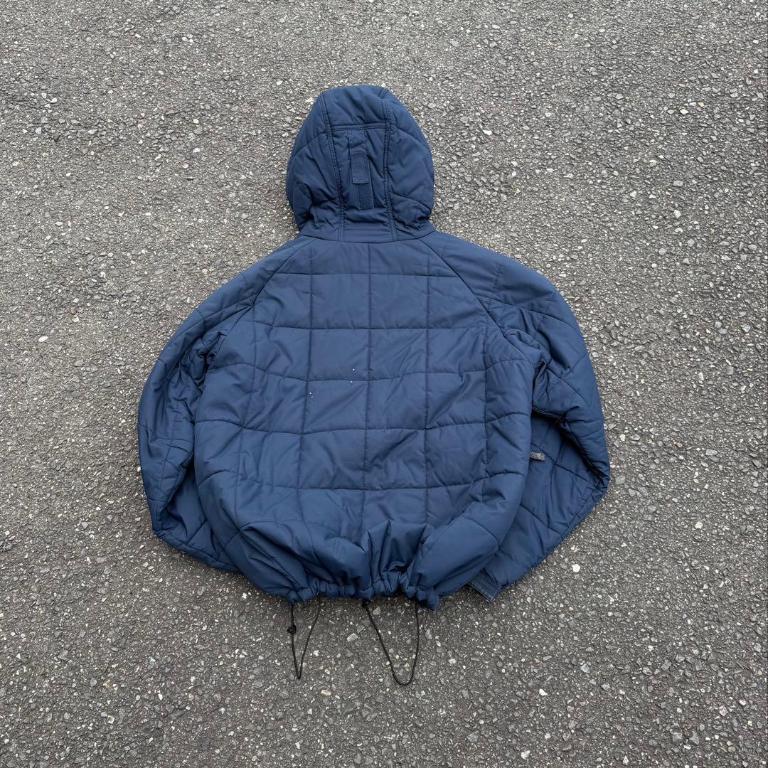 m*a様 コロンビア hooded puffer jacket ネイビー テック - メルカリ