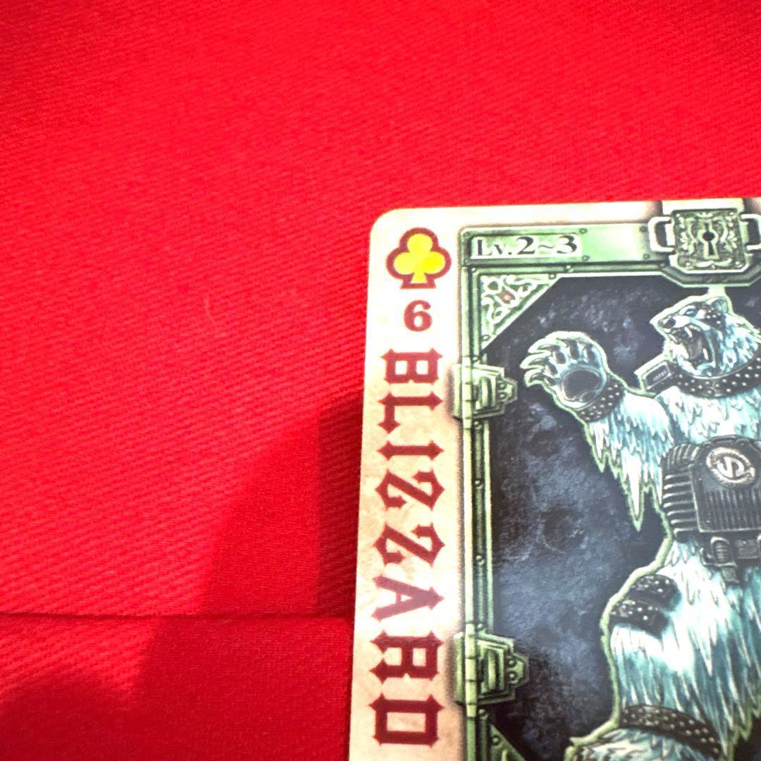 ラウズカード ブリザードボーラー 仮面ライダー剣 トレカ クローバー6