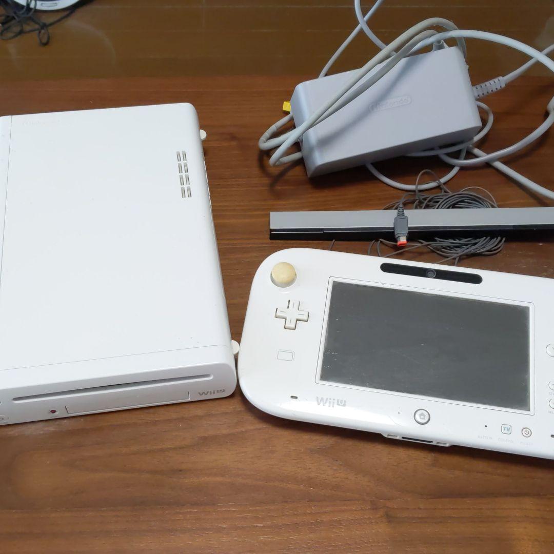 Nintendo Wii U 本体 4人プレイセット ソフト4本付 - メルカリ