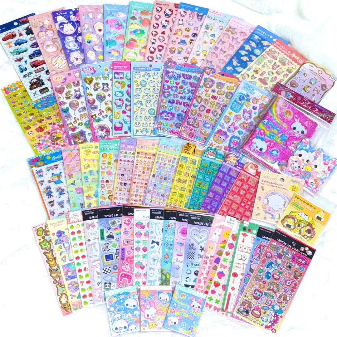 超大量56枚セット！ボンボンドロップシール等 まとめ売り！即日発送