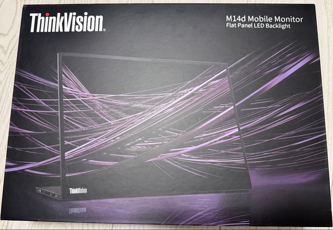 Lenovo ThinkVision M14d 保証付、付属品一式あり モニター＆周辺機器セット】ThinkVision M14d + おすすめ3点付き