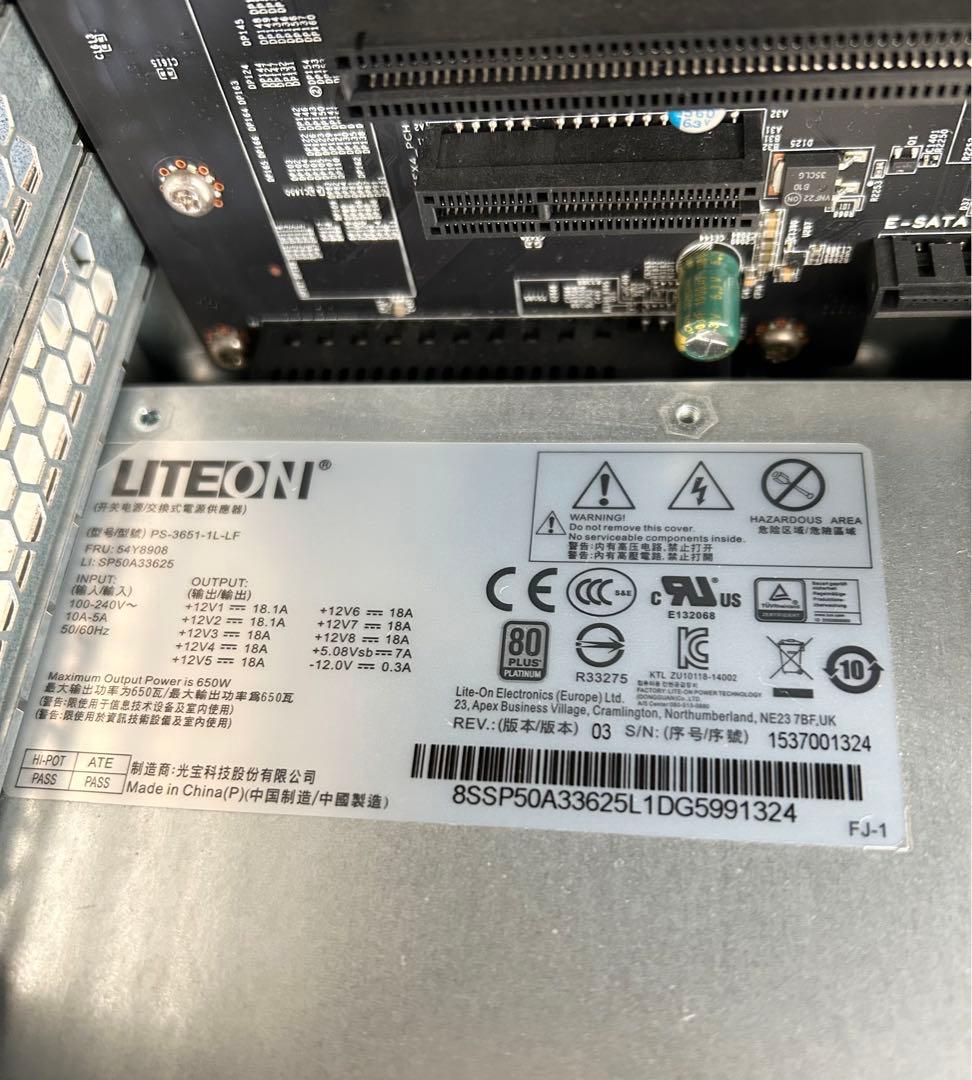 ベアボーン Lenovo ThinkStation P500 E5-1650v3 Lenovo ThinkStation