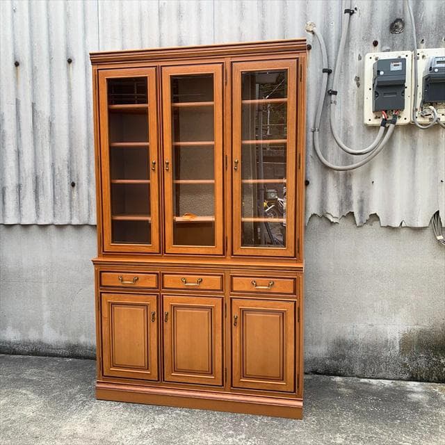 マルニ｜地中海ロイヤル｜マルチキャビネット｜書棚、食器棚、飾り棚｜定価70万円｜ GMHS117A○maruni / マルニ 地中海ロイヤル ROYAL 飾り棚 キャビネット