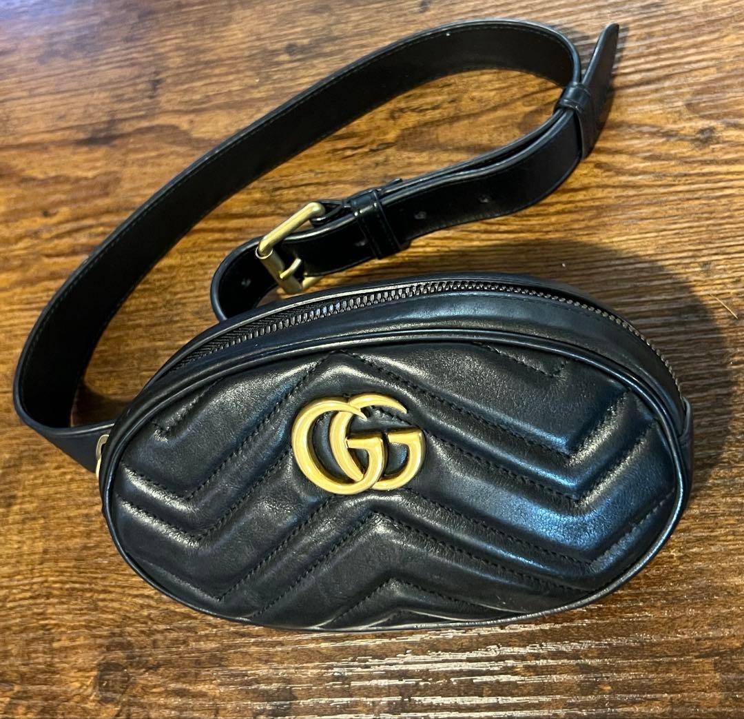 GUCCI ベルトバッグ　マーモント GG Marmont グッチ GUCCI レディース ベルトバッグ ウエストバッグ