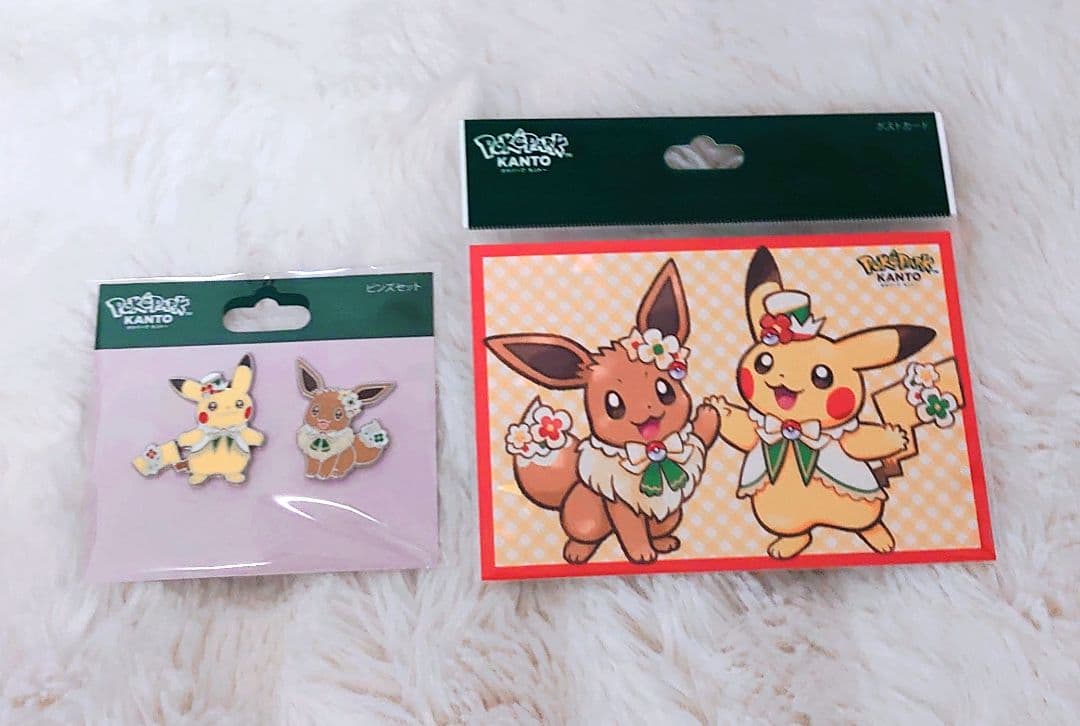 ポケパークカントー ピカチュウ イーブイカーセット - メルカリ