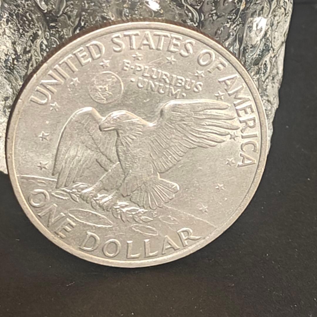 1971年 アメリカ アイゼンハワー 1ドル 硬貨 t1217 - メルカリ