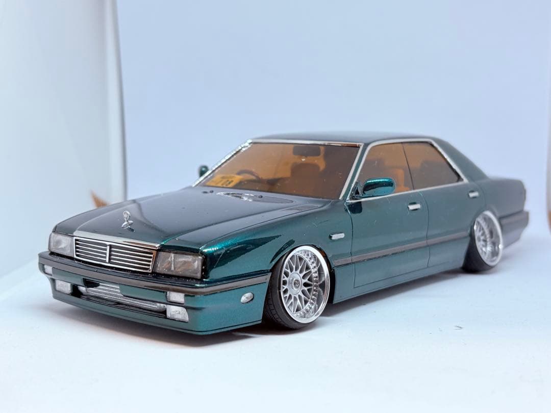 Y31シーマ IMPUL 完成品 アオシマ 1/24 Yahoo!オークション - アオシマ 1/24 TOUJI Ver CIMA Y31 1988 IMPUL