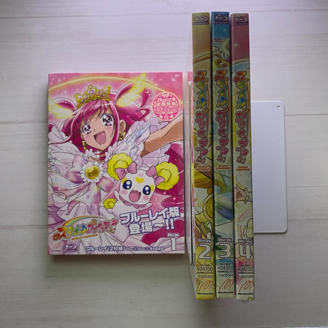 未開封・4巻コンプ】スマイルプリキュア！ ブルーレイ vol.1～4セット