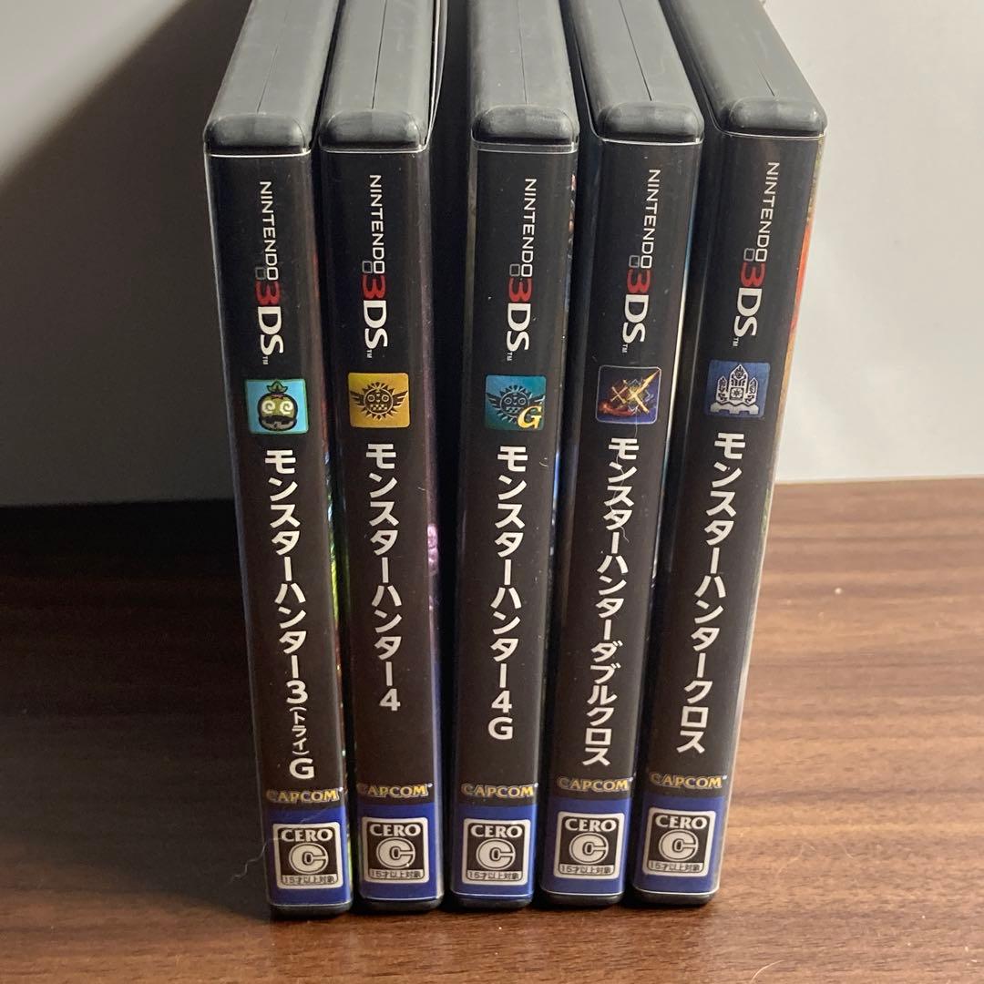 3DS【モンハン 3 4 4G X XX】箱説明書付属品つき【oka】 - メルカリ