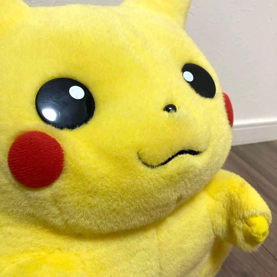 TOMY ポケモン ピカチュウ 1/1 等身大 ぬいぐるみ 初期 初代 - メルカリ