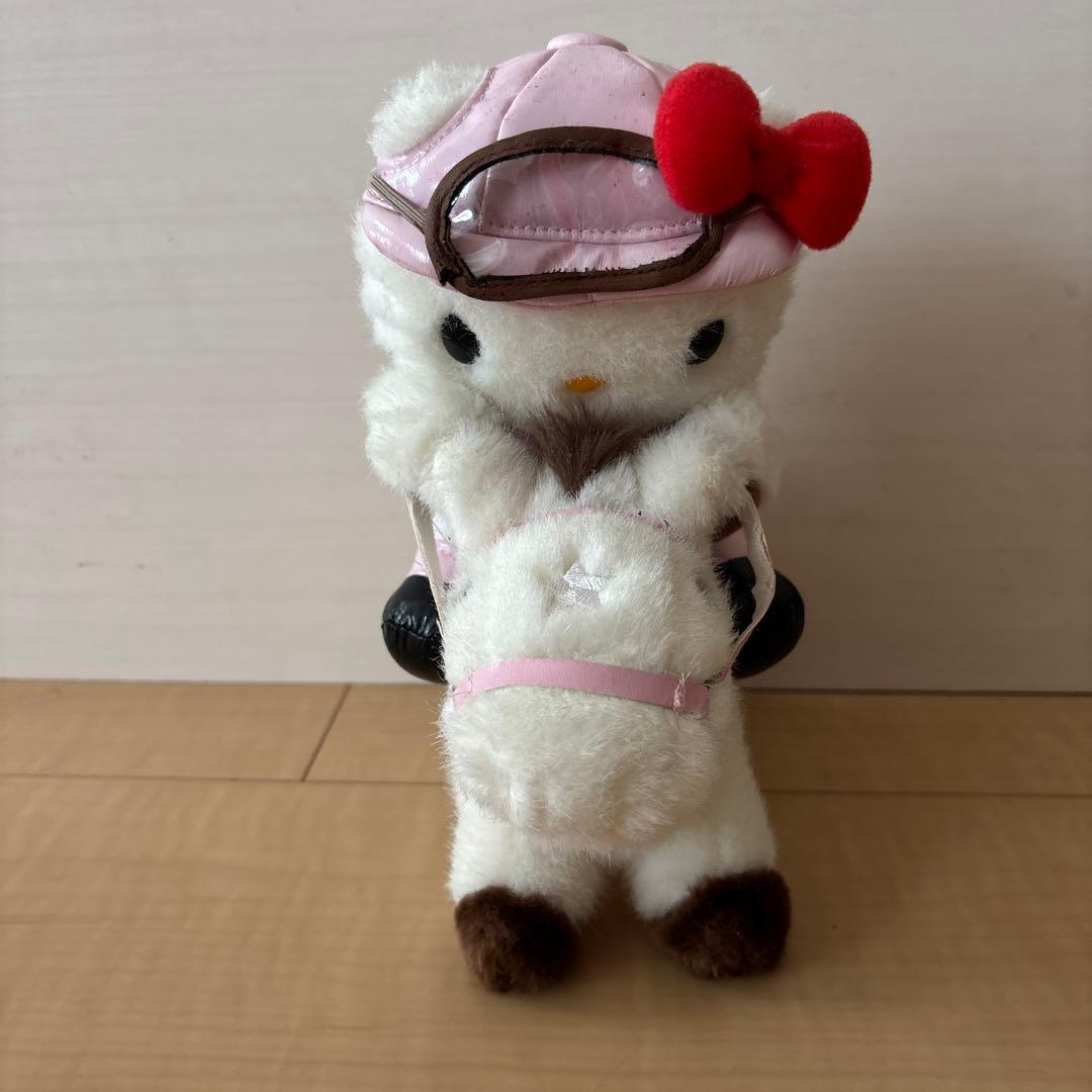 希少】 JRA お馬deキティちゃん 約22cm ハローキティ - メルカリ