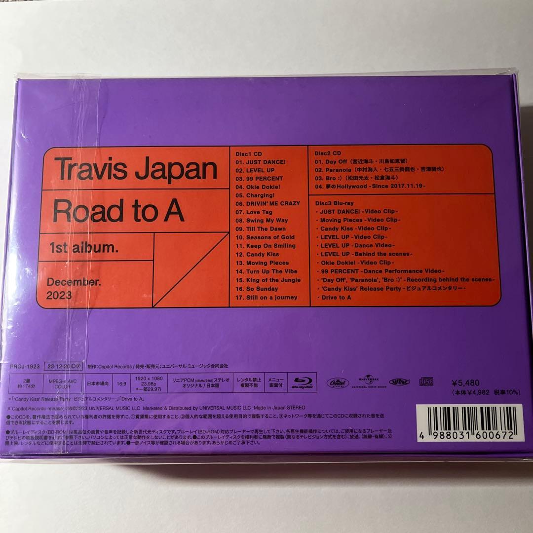 Travis Japan Road to A シュリンク CD付き
