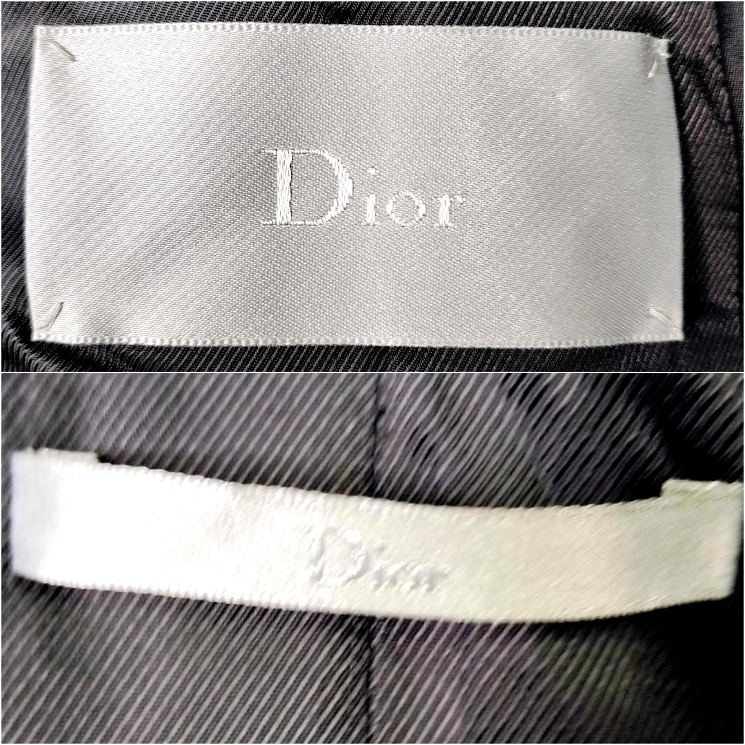 美品・クリス期】ディオールオム モッズコート サークルロゴ刺繍 48 L