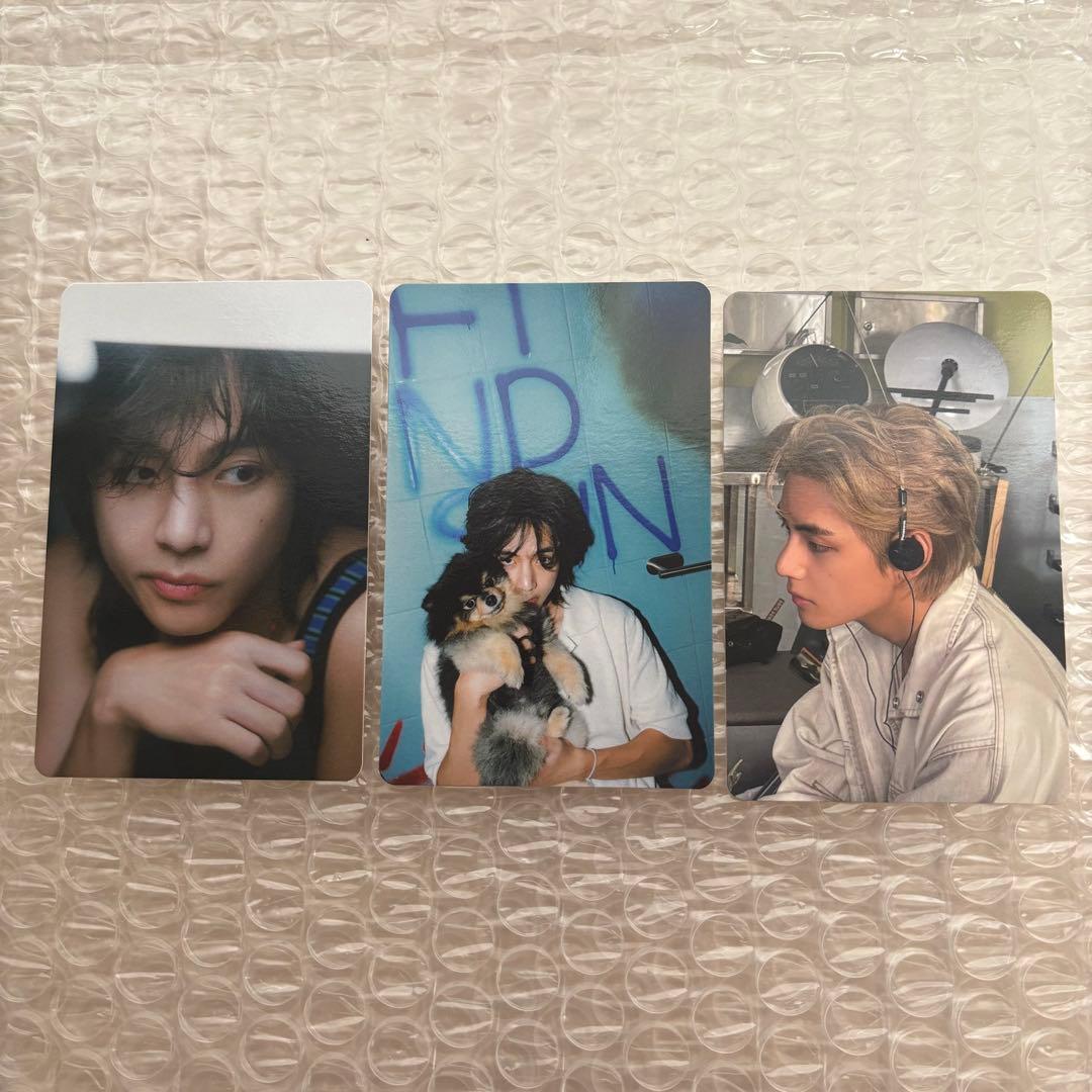 BTS V layover JPFC ラキドロ トレカ 3枚 テテ テヒョン ① - メルカリ