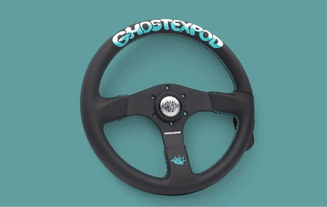 GHOST EXPOD ゴーストエキスポッド ステアリング Tiffanyカラー - メルカリ