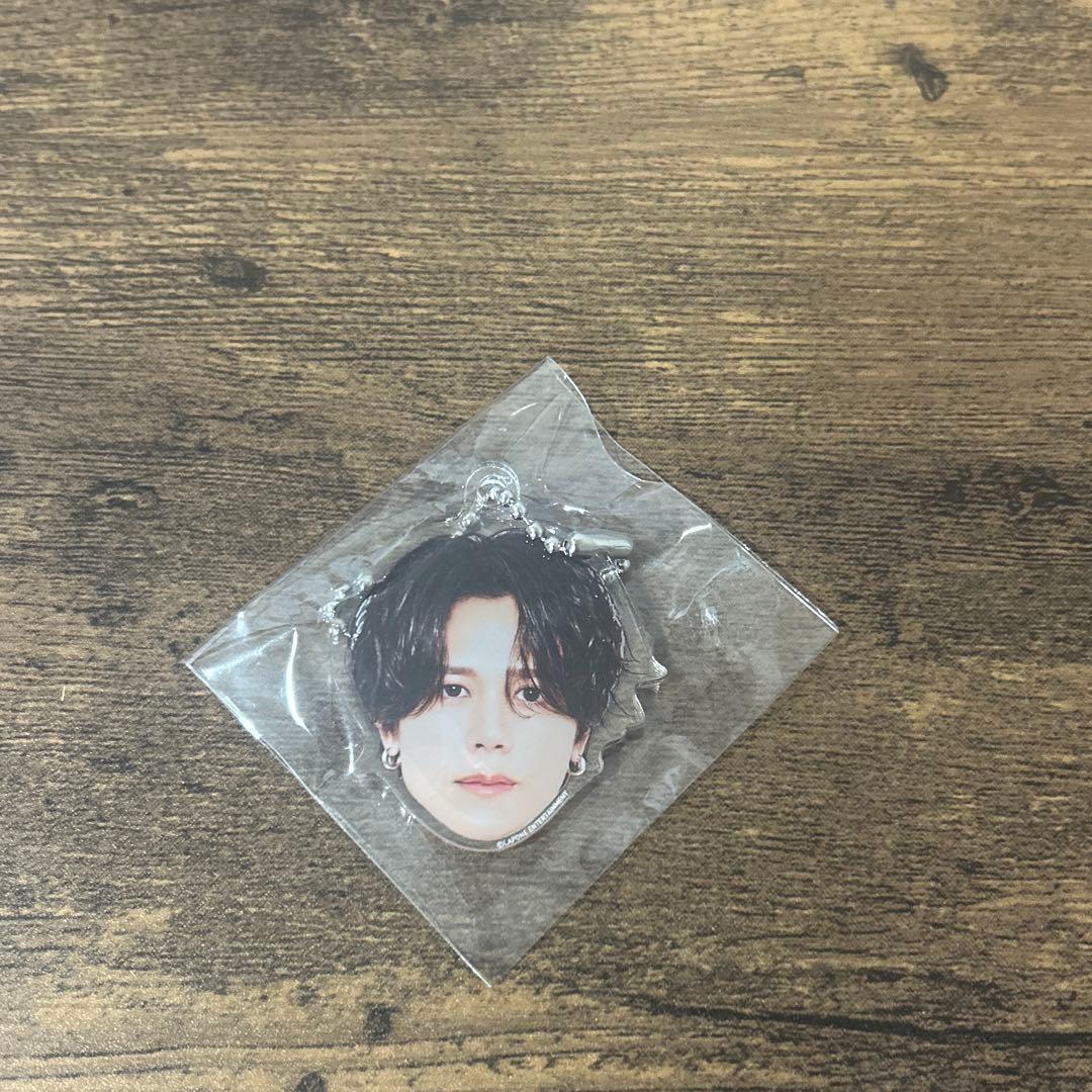 INI XQUARE-MASTERPIECE カプセルトイ 藤牧京介 顔アクキー