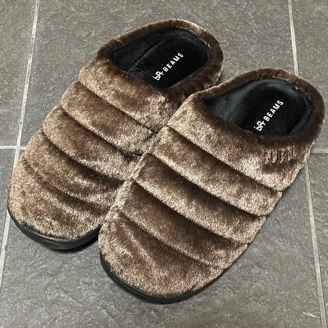 別注】SUBU / フェイク ファー サンダル beams - メルカリ