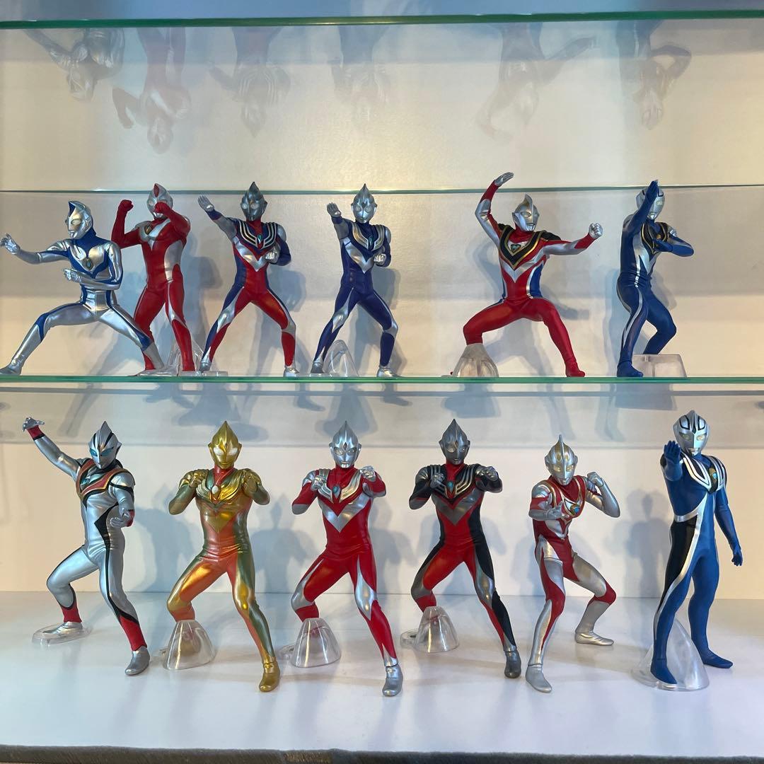 英雄勇像 ウルトラマン ティガ ダイナ ガイア 14体セット - メルカリ