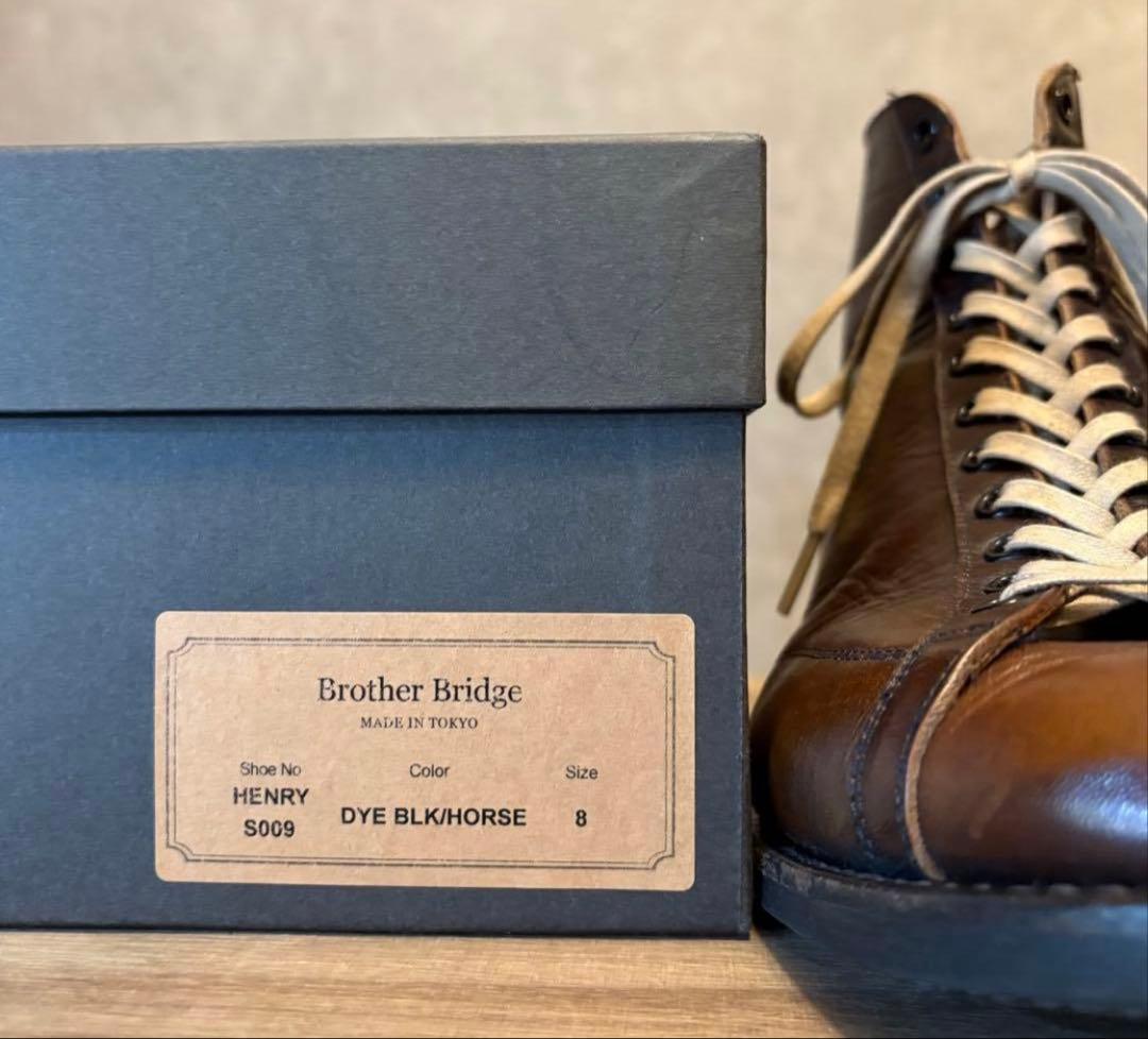 ブラザーブリッジ ヘンリー ホースハイド size8 - メルカリ