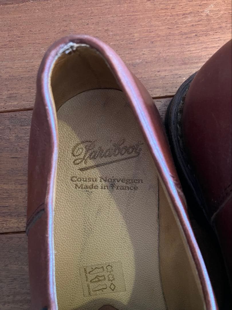 美品Paraboot Michael size42ハーフ　27.5cm