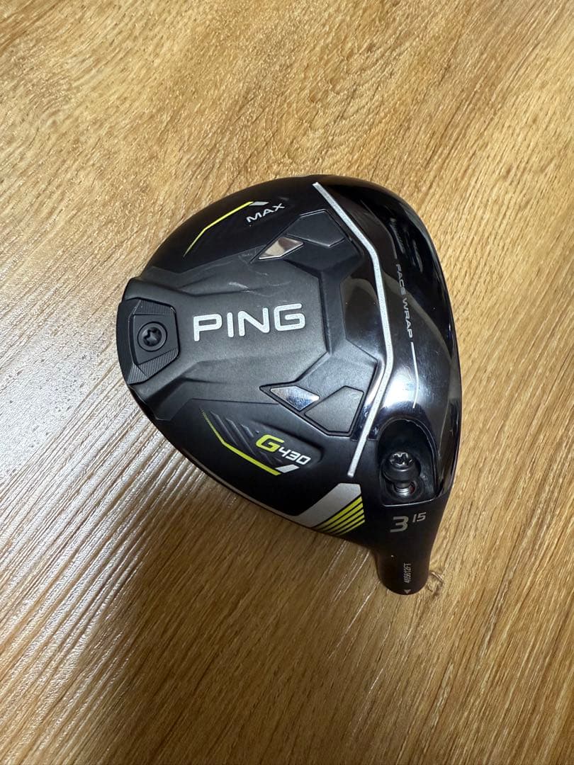 PING G430 Max フェアウェイウッド 15度 ヘッドのみの通販はau PAY