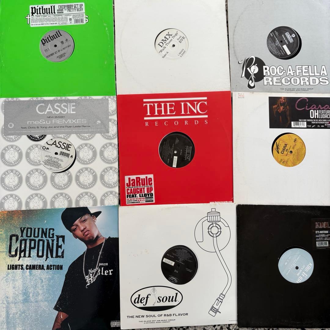 値下げしました】レコードまとめ売り40枚セット⭐︎HIPHOP R&B ①