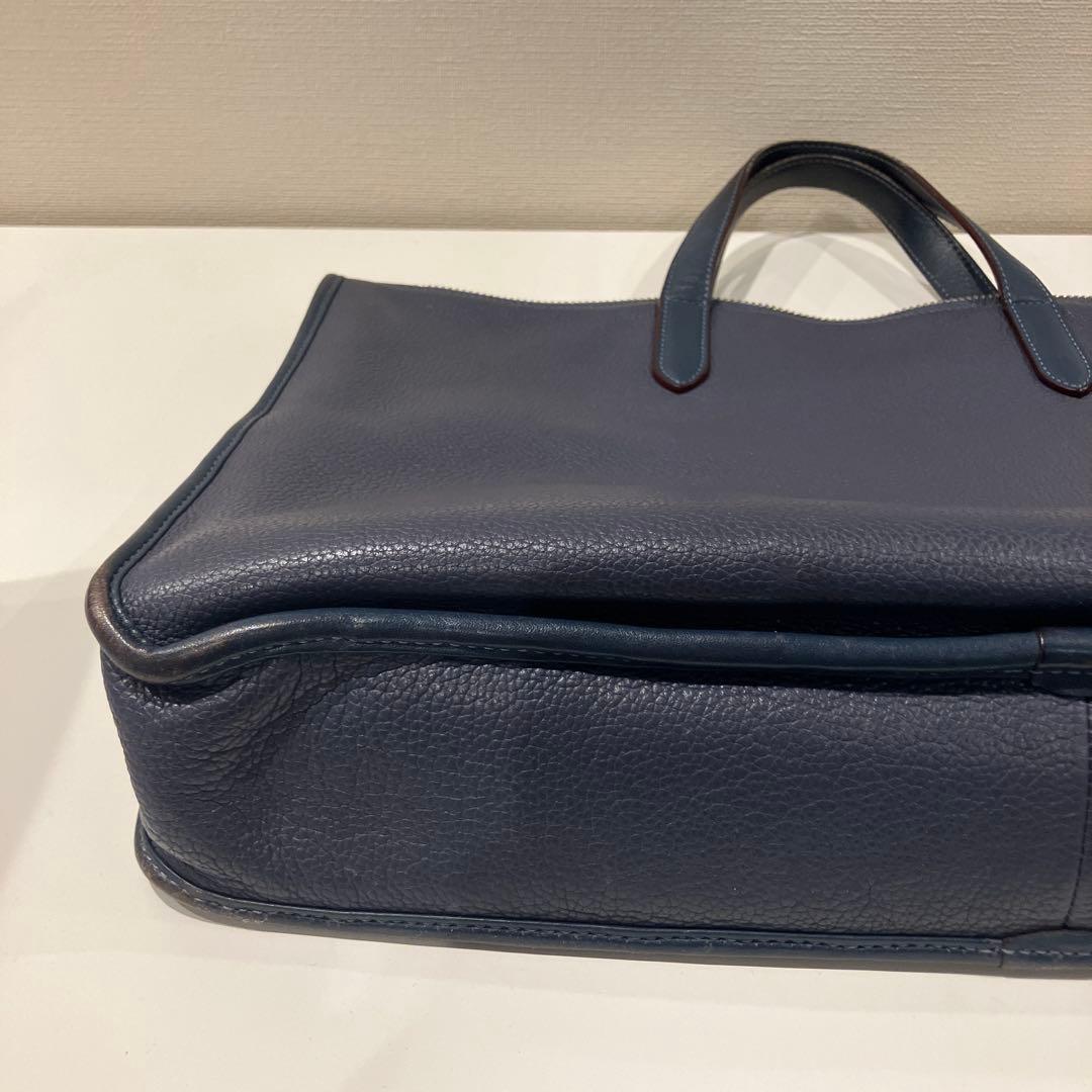 《中古美品》　ロエベ　トレドバッグ　ネイビー