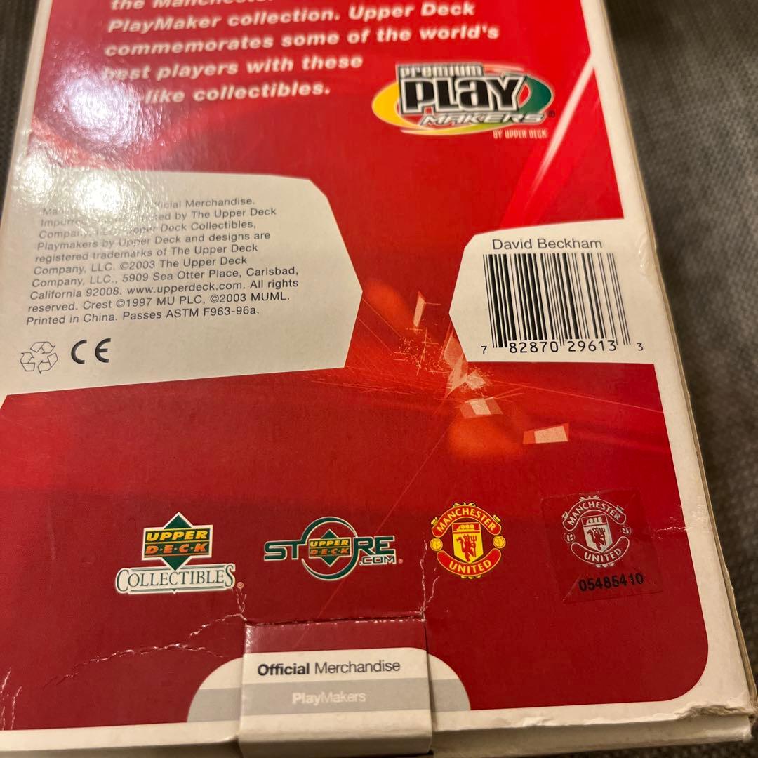 デビッド・ベッカム ボブルヘッド 首振り 箱入り マンチェスター